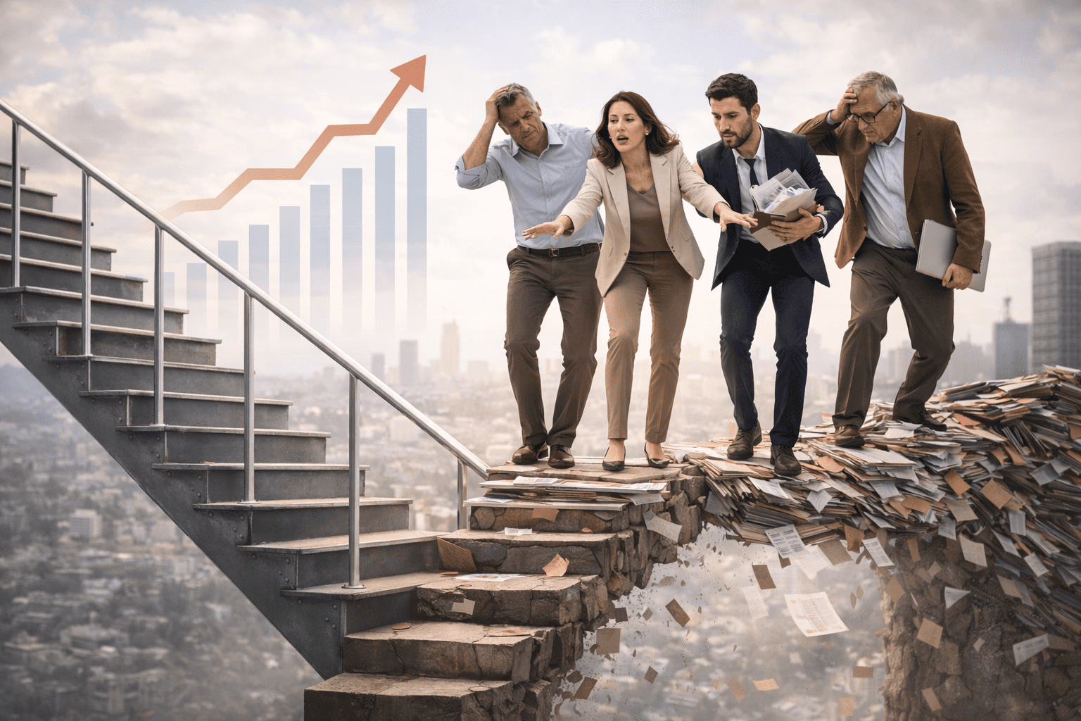 El problema no es crecer, es crecer sin estructura